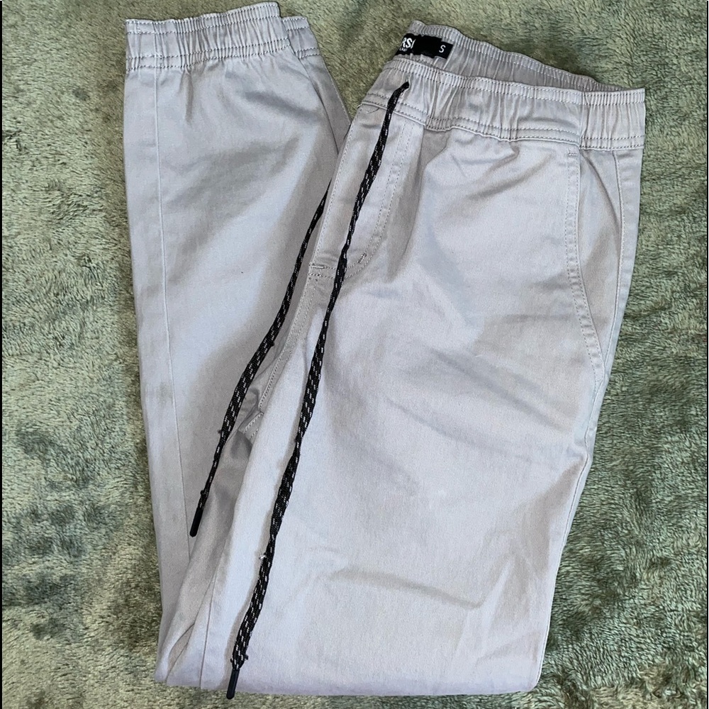 RSQ Light Gray Jogger Jeans. Men’s Small